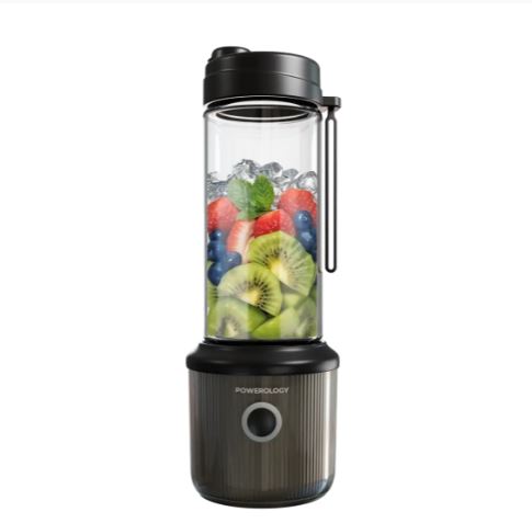 Powerology Press & Refresh Portable Blender-Black
