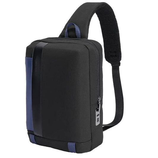 Porodo Lifestyle Cross Body Sling Bag With Fingerprint Lock