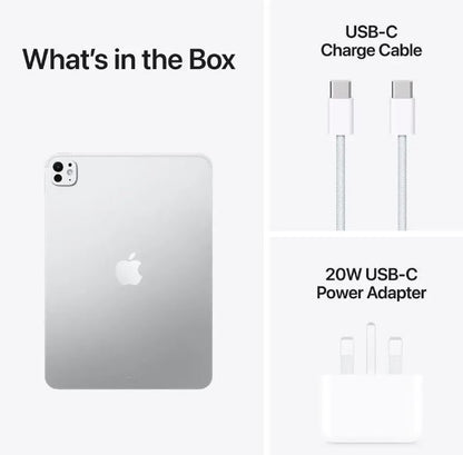 13-inch iPad Pro M5 Wi-Fi + Cellular 512GB standard glass Silver