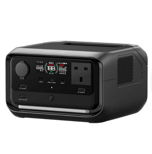 EcoFlow RIVER 3 Plus Portable Power Station 286 Wh Capacity 600 W Output, X-Boost up to 1200 W
