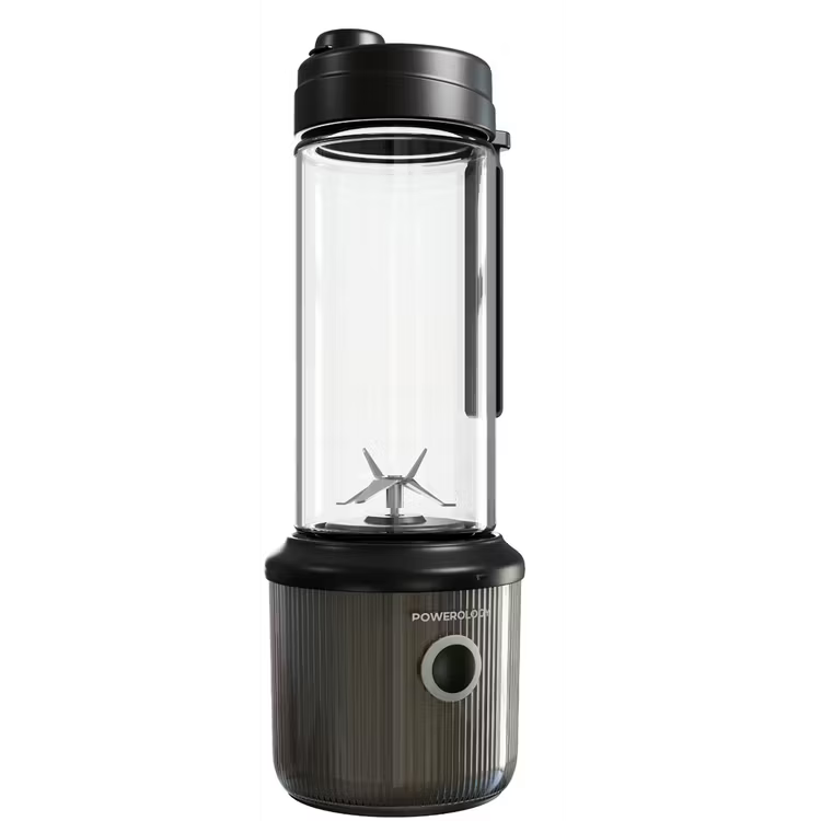 Powerology Press & Refresh Portable Blender-Black