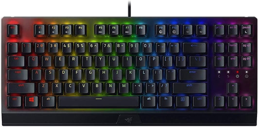 Razer Blackwidow V3 Tenkeyless Mechanical Gaming Keyboard Tactile and Clicky Green Switches