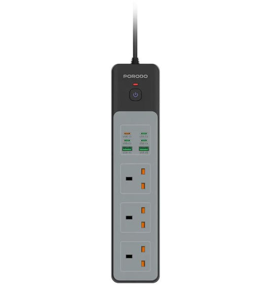 Porodo 3AC | 45W | 300W Power Strip