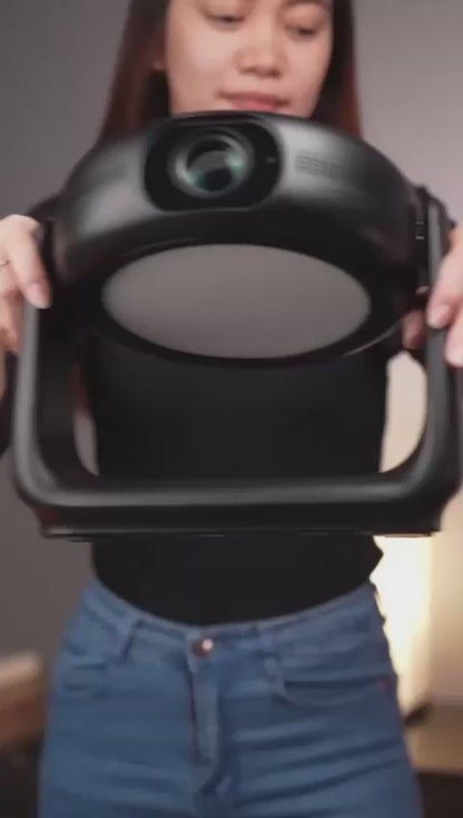 Powerology Rotating Stand Portable Projector