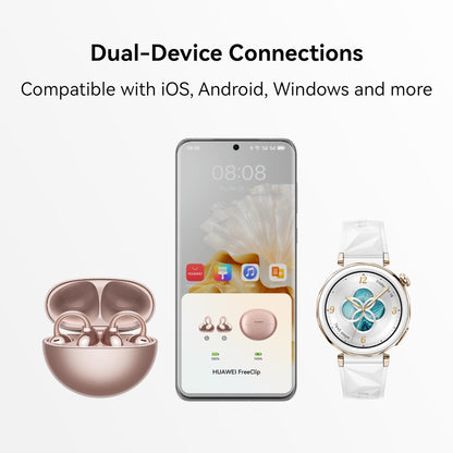 Huawei FreeClip Earbuds – Beige