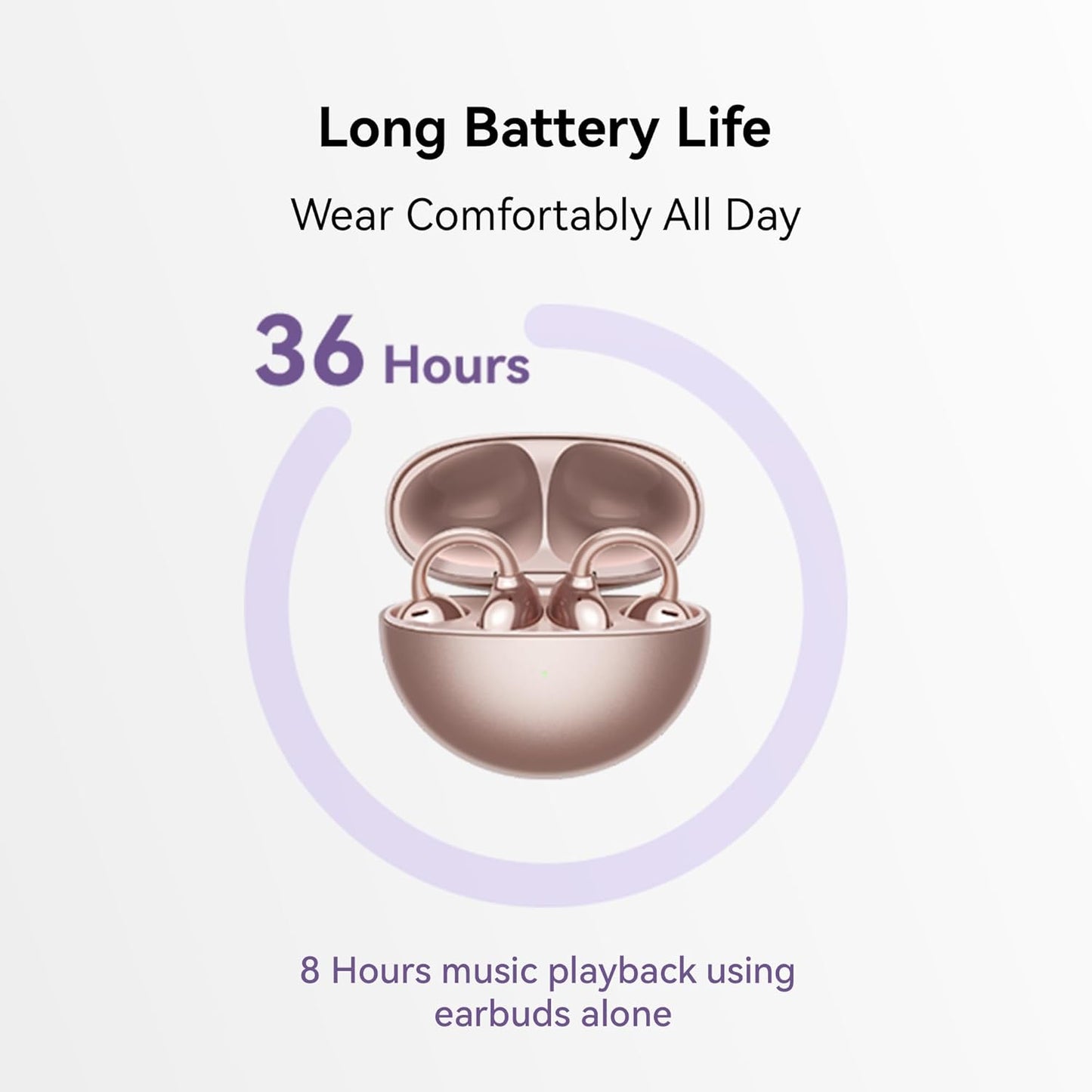 Huawei FreeClip Earbuds – Beige